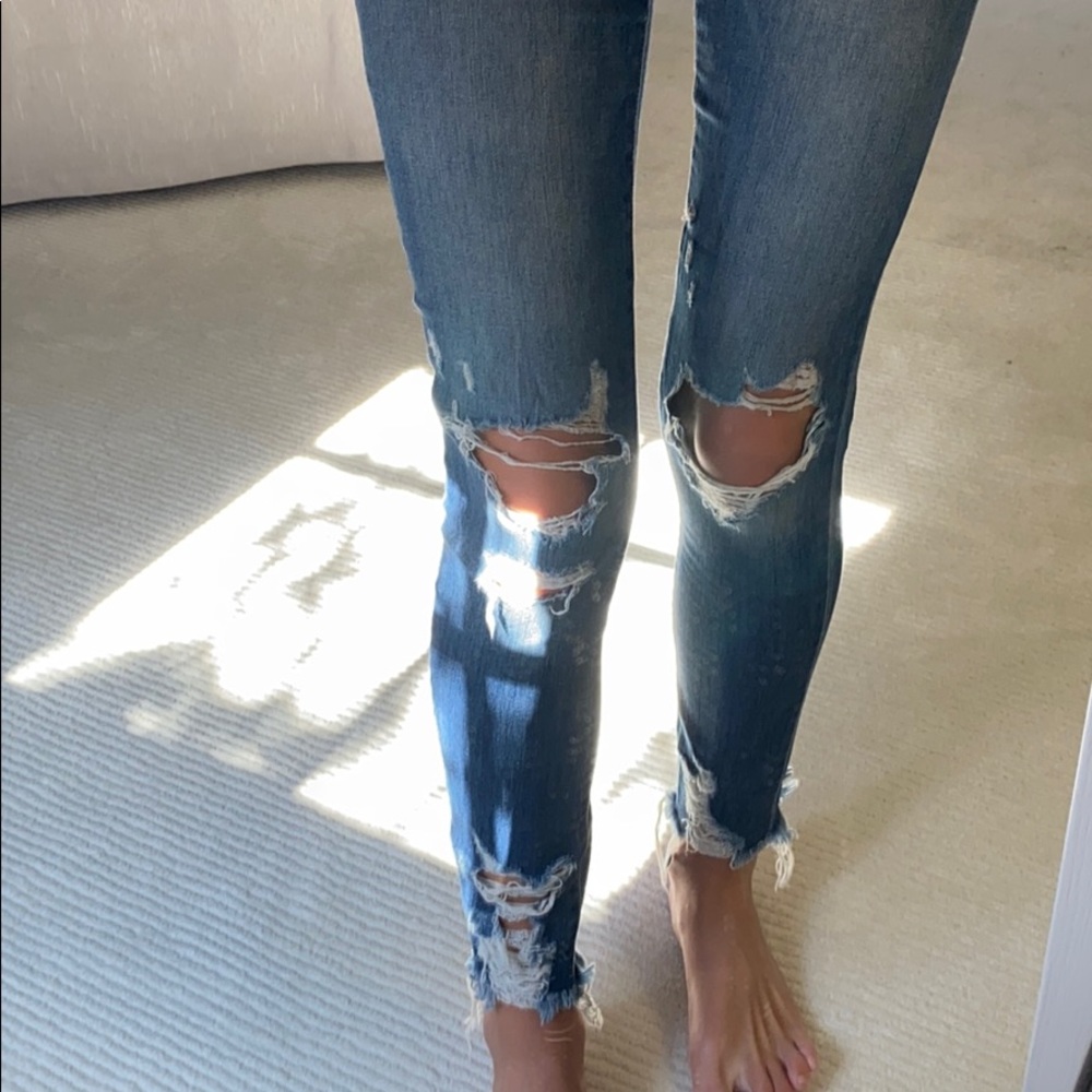 Flying Monkey Tight Ripped Jeans - Picture 2 of 5